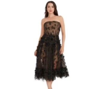 Dress the Population. Black /nude